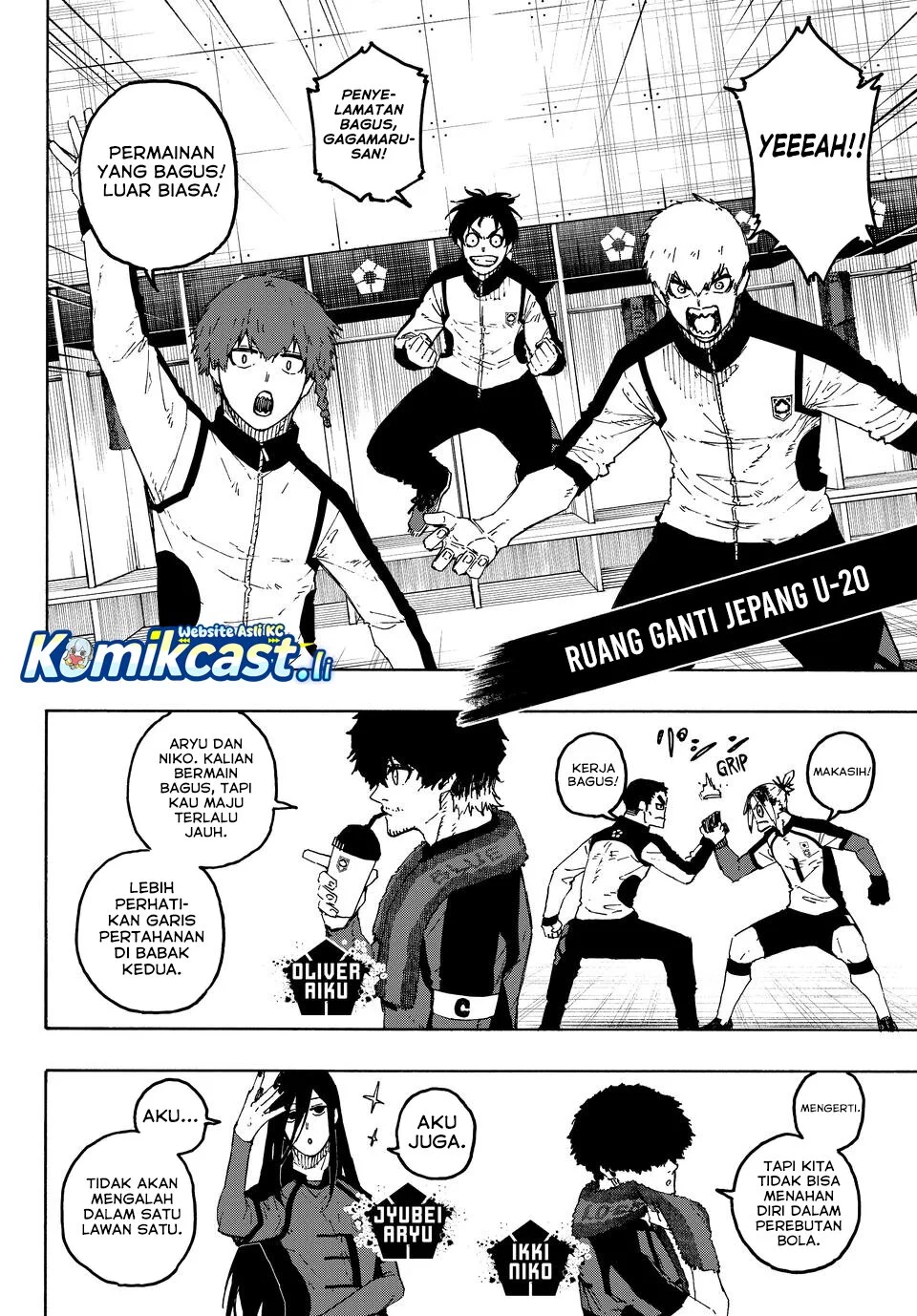Manga Blue Lock Chapter 318 gambar nomor 2
