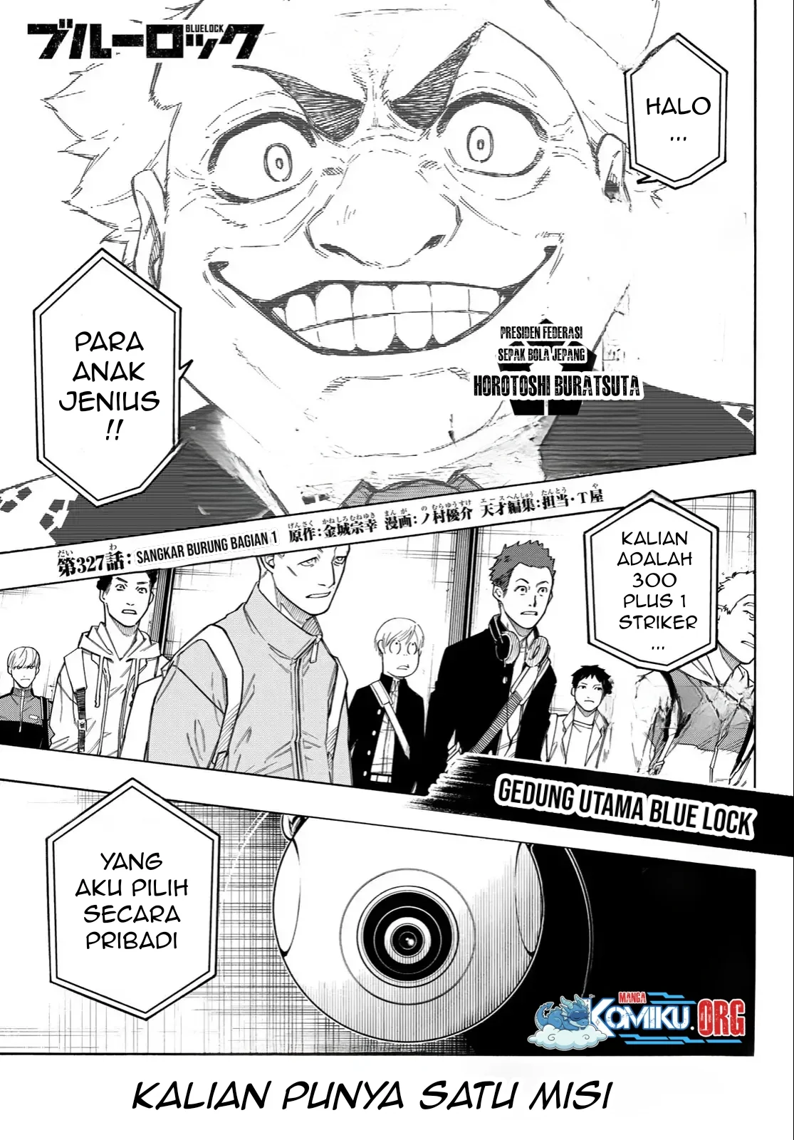 Manga Blue Lock Chapter 327 gambar nomor 2