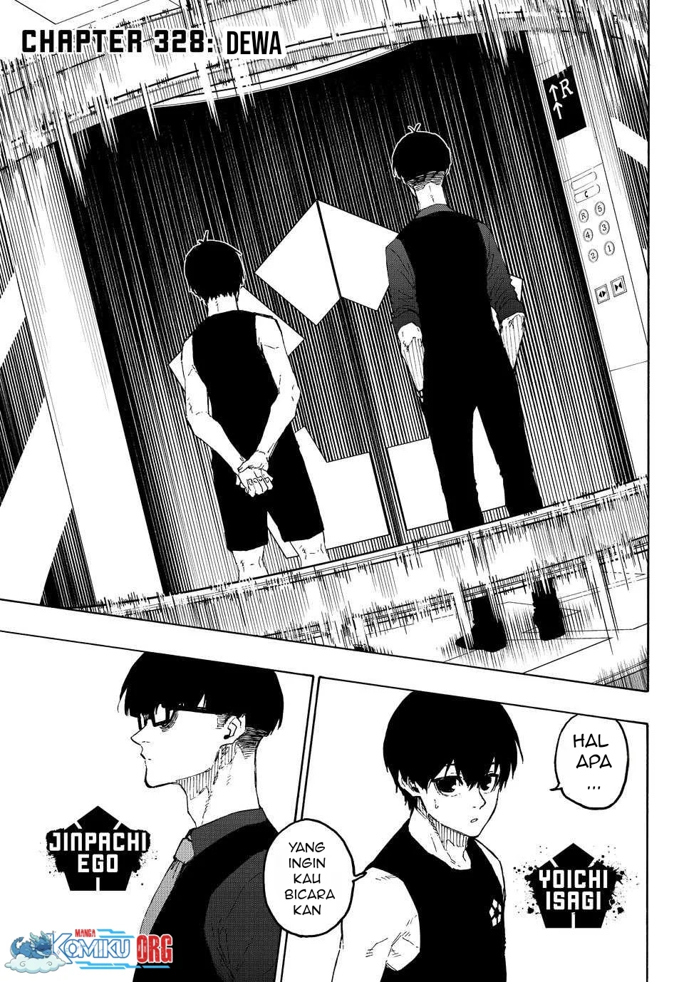 Manga Blue Lock Chapter 328 gambar nomor 2