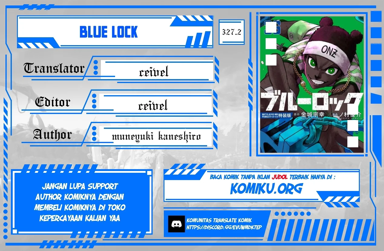 Komik Blue Lock Chapter 327.2 gambar nomor 1