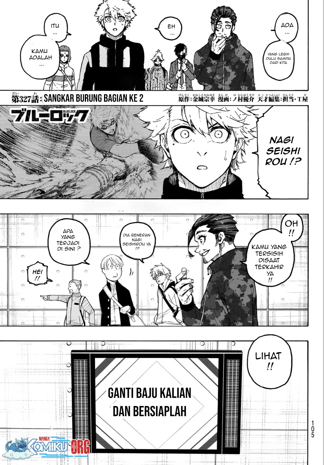 Manga Blue Lock Chapter 327.2 gambar nomor 2
