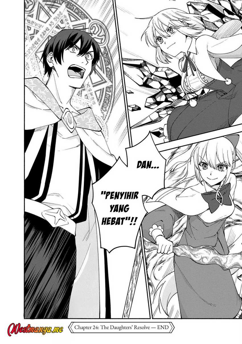 Boku no kawai musume wa futago no kenja ~tokugi ga debafu no teihen kuro madoushi, sodateta futago no musume ga S rank no dai kenja ni natte shimau~ Chapter 24 Gambar 23