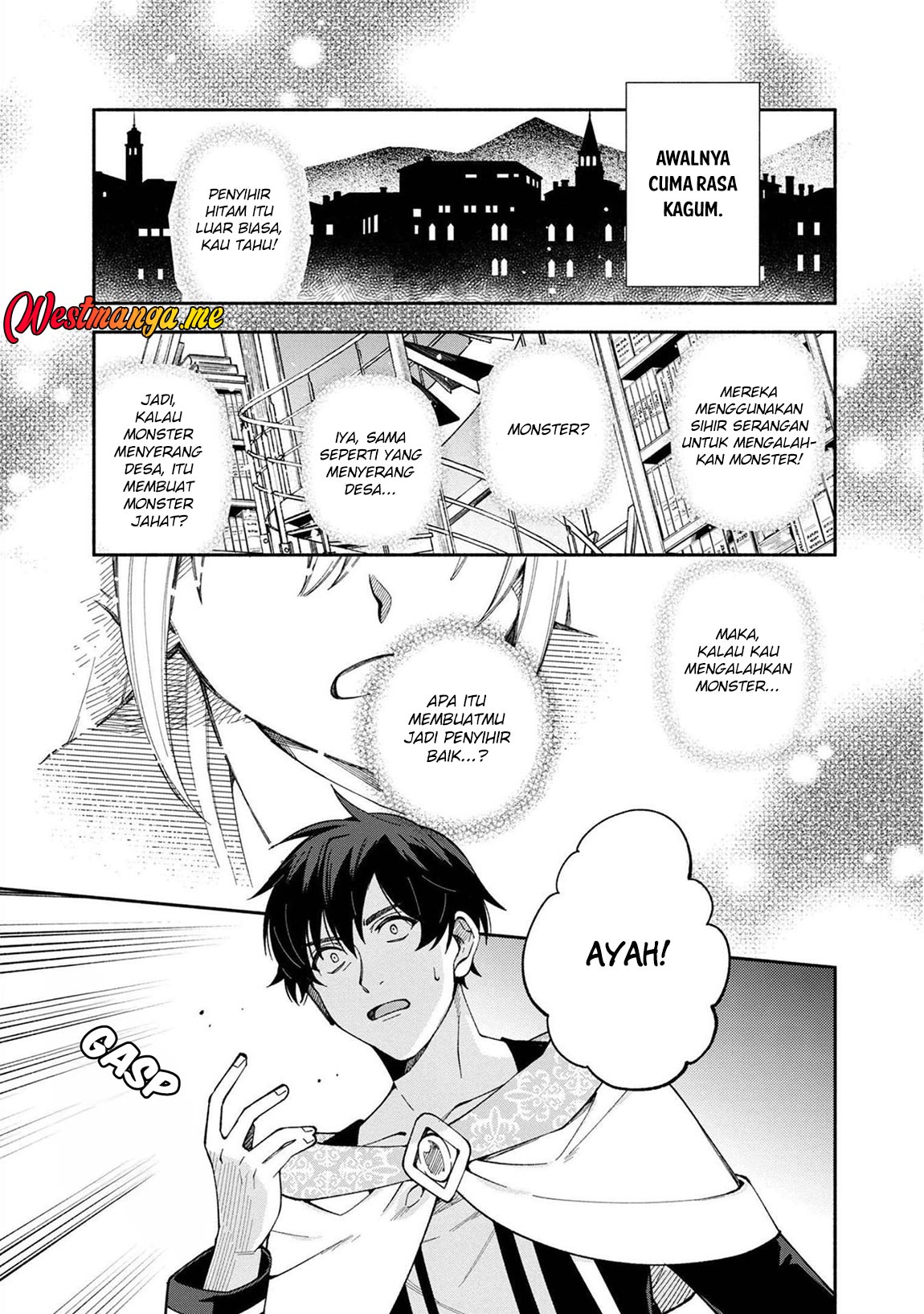 Manga Boku no kawai musume wa futago no kenja ~tokugi ga debafu no teihen kuro madoushi, sodateta futago no musume ga S rank no dai kenja ni natte shimau~ Chapter 22 gambar nomor 2