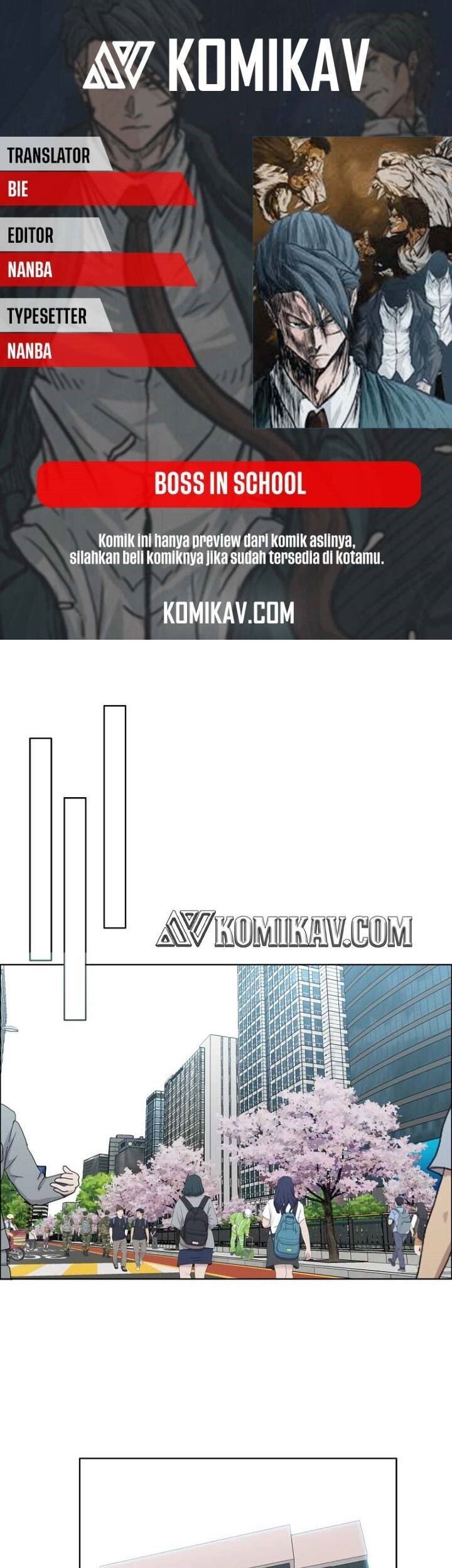 Komik Boss in School Chapter 158 gambar nomor 1