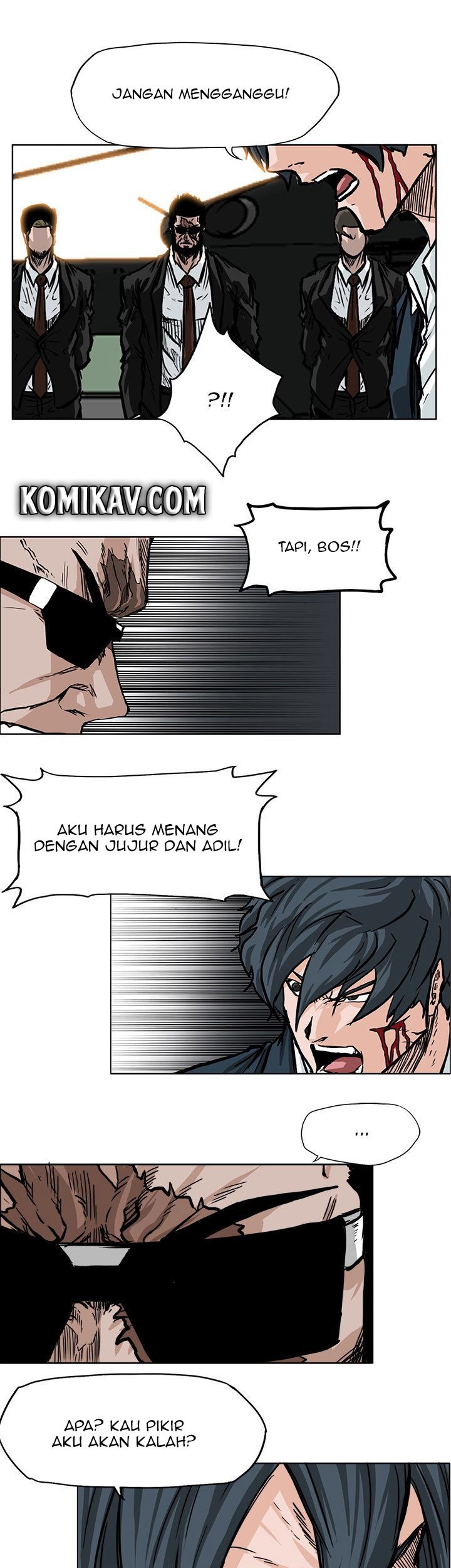 Manhwa Boss in School Chapter 60 gambar nomor 2