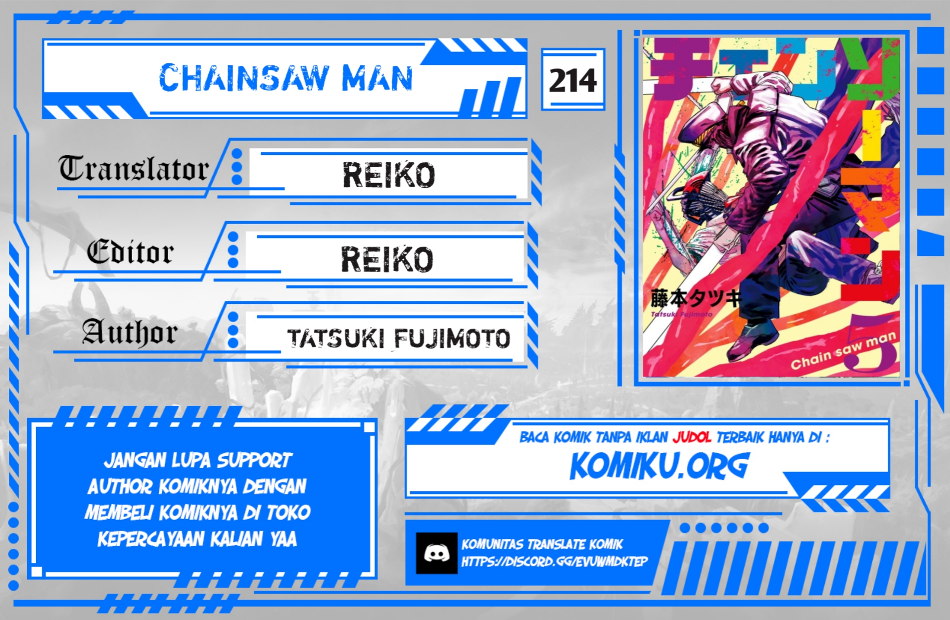 Komik Chainsaw Man Chapter 214 gambar nomor 1