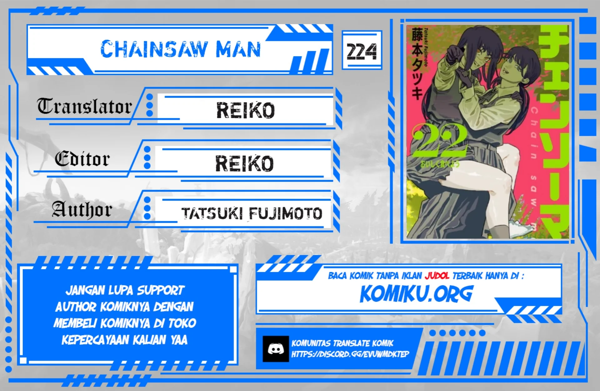 Komik Chainsaw Man Chapter 224 gambar nomor 1