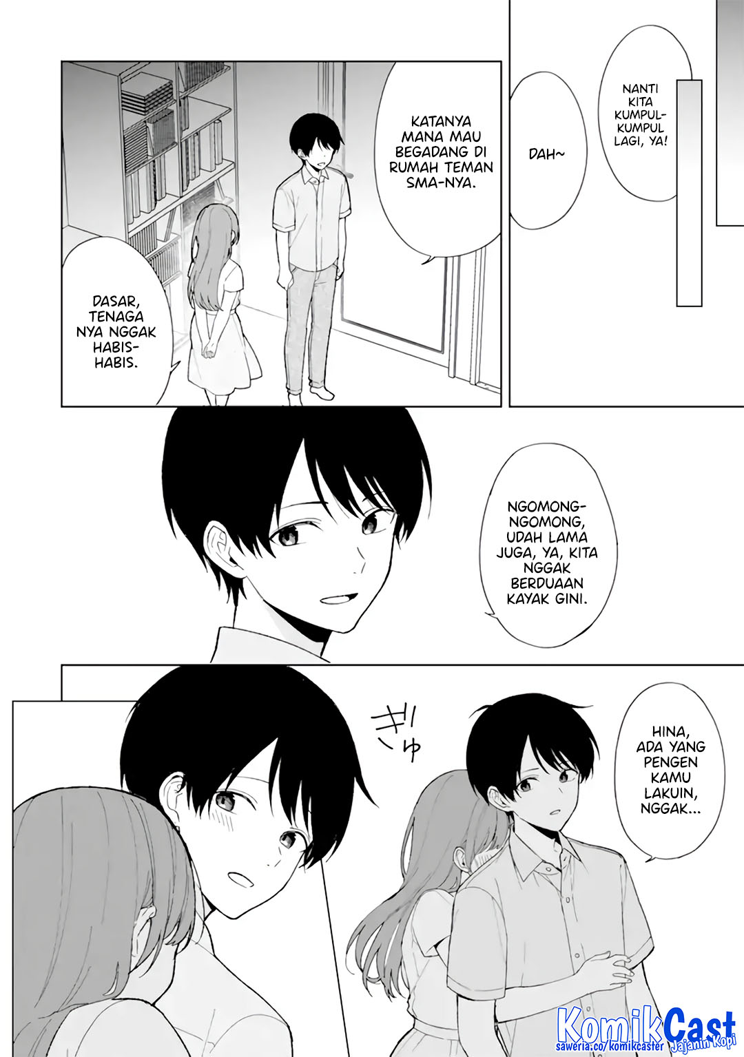 Chikan Saresou ni Natteiru S-kyuu Bishoujo wo Tasuketara Tonari no Seki no Osanajimi datta Chapter 90.5 Gambar 10