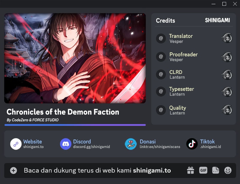 Komik Chronicles of the Demon Faction Chapter 128 gambar nomor 1
