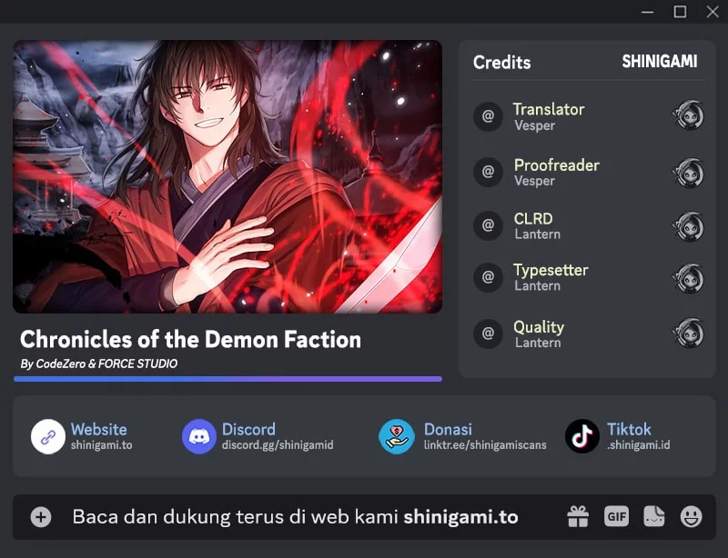 Komik Chronicles of the Demon Faction Chapter 139 gambar nomor 1