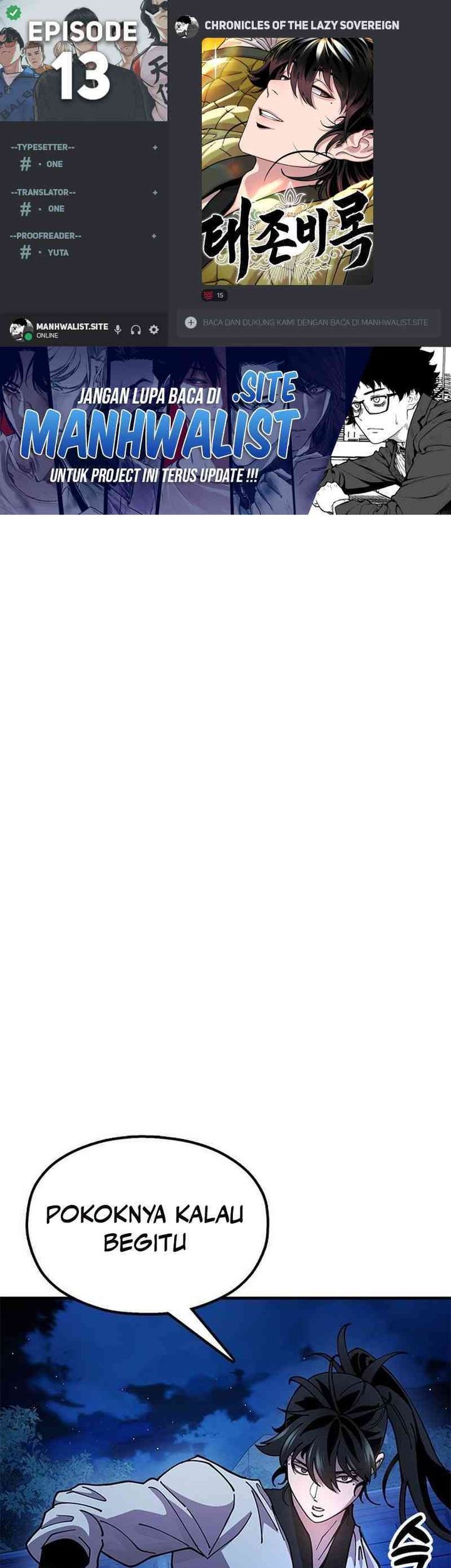 Komik Chronicles Of The Lazy Sovereign Chapter 13 gambar nomor 1
