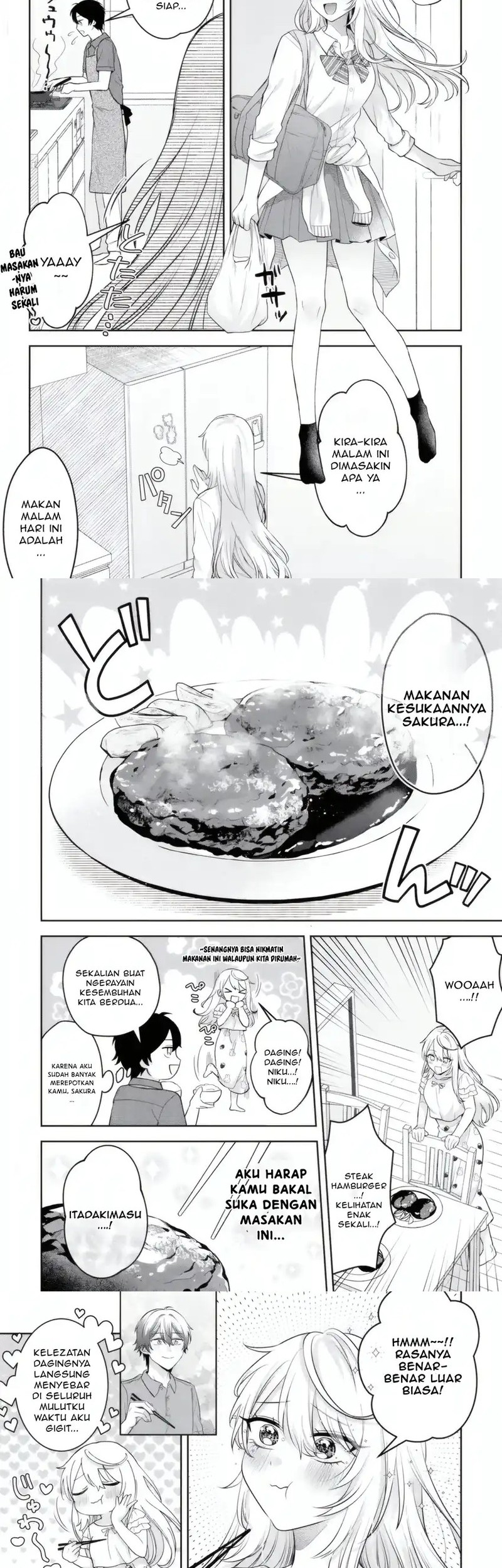 Manga Class de Ichiban Kawaii Gal wo Ezuke Shiteiru Hanashi Chapter 6.2 gambar nomor 2