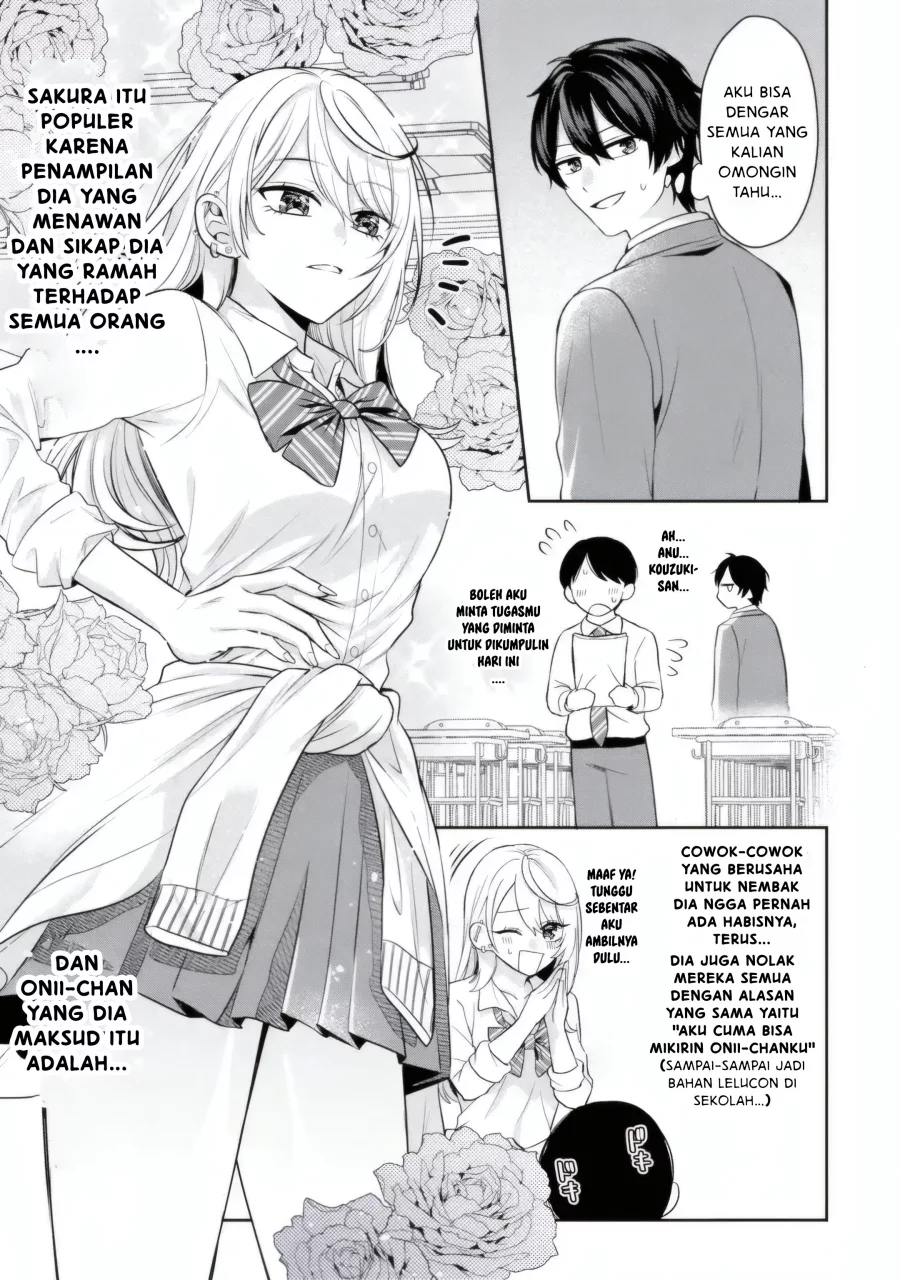 Class de Ichiban Kawaii Gal wo Ezuke Shiteiru Hanashi Chapter 7.1 Gambar 4