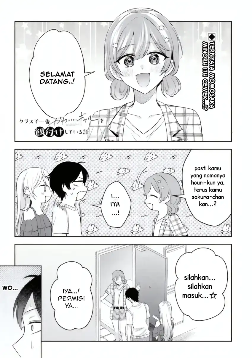 Manga Class de Ichiban Kawaii Gal wo Ezuke Shiteiru Hanashi Chapter 8.1 gambar nomor 2