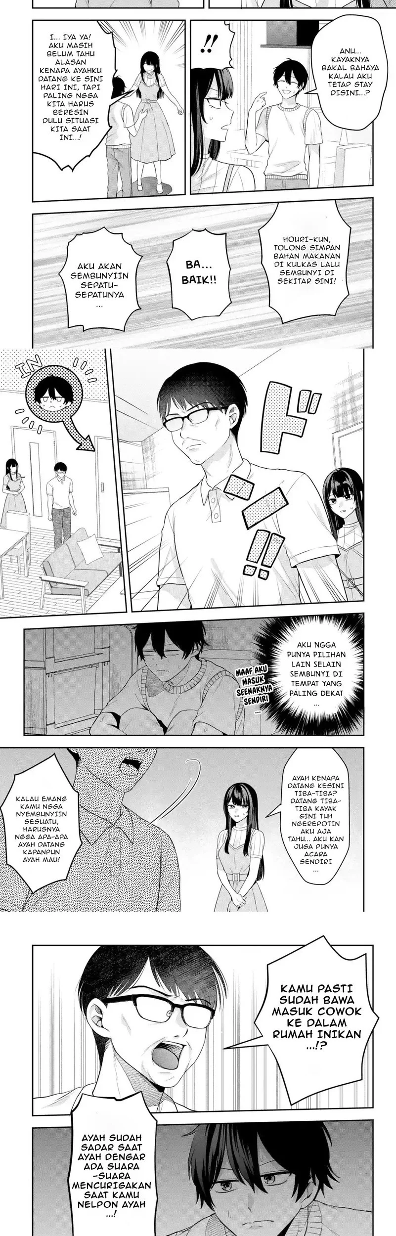 Class de Ichiban Kawaii Gal wo Ezuke Shiteiru Hanashi Chapter 9.1 Gambar 3