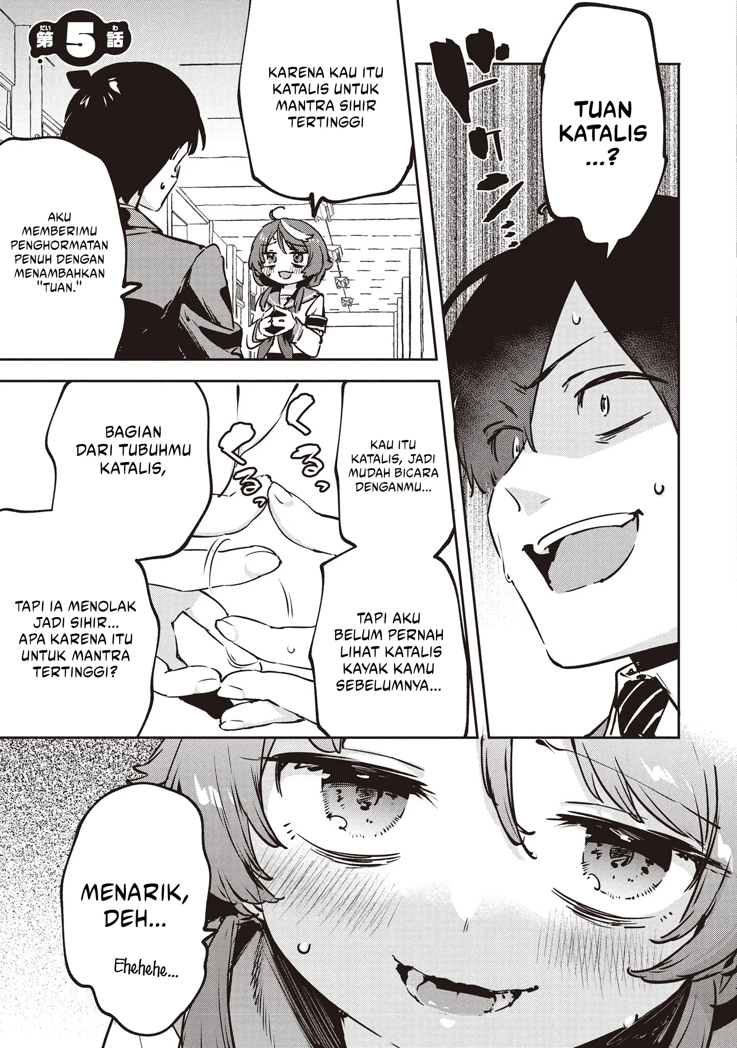 Manga CMYK – Sameda Kazuou wa Chuunibyou ga Naosenai Chapter 5 gambar nomor 2