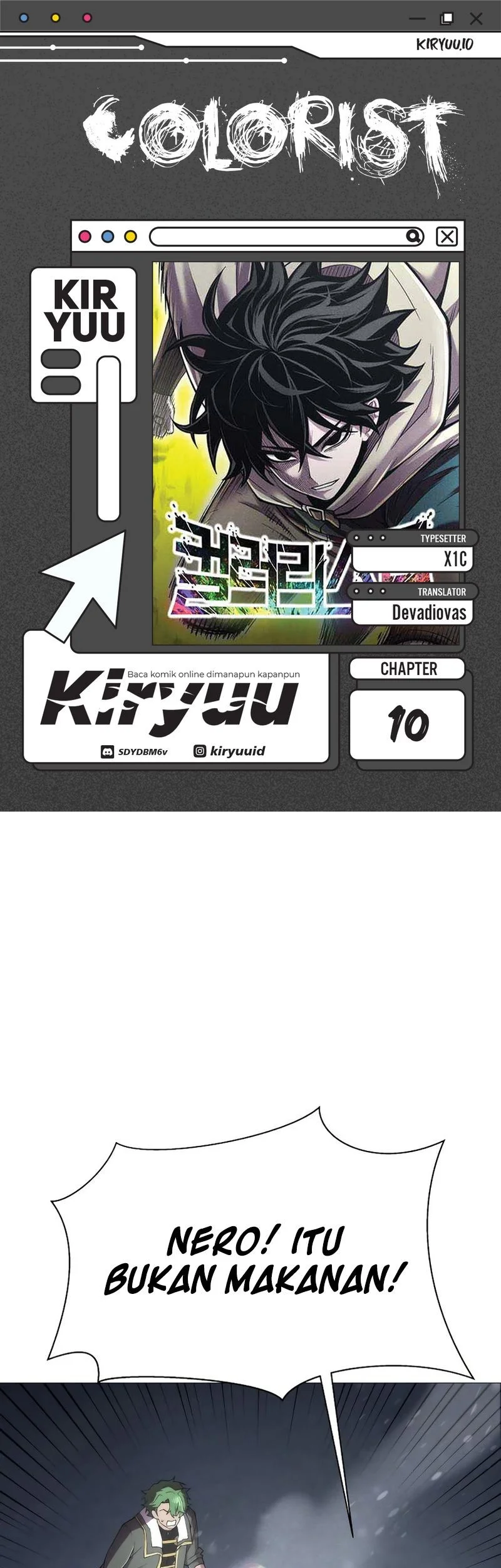 Komik Colorist Chapter 10 gambar nomor 1