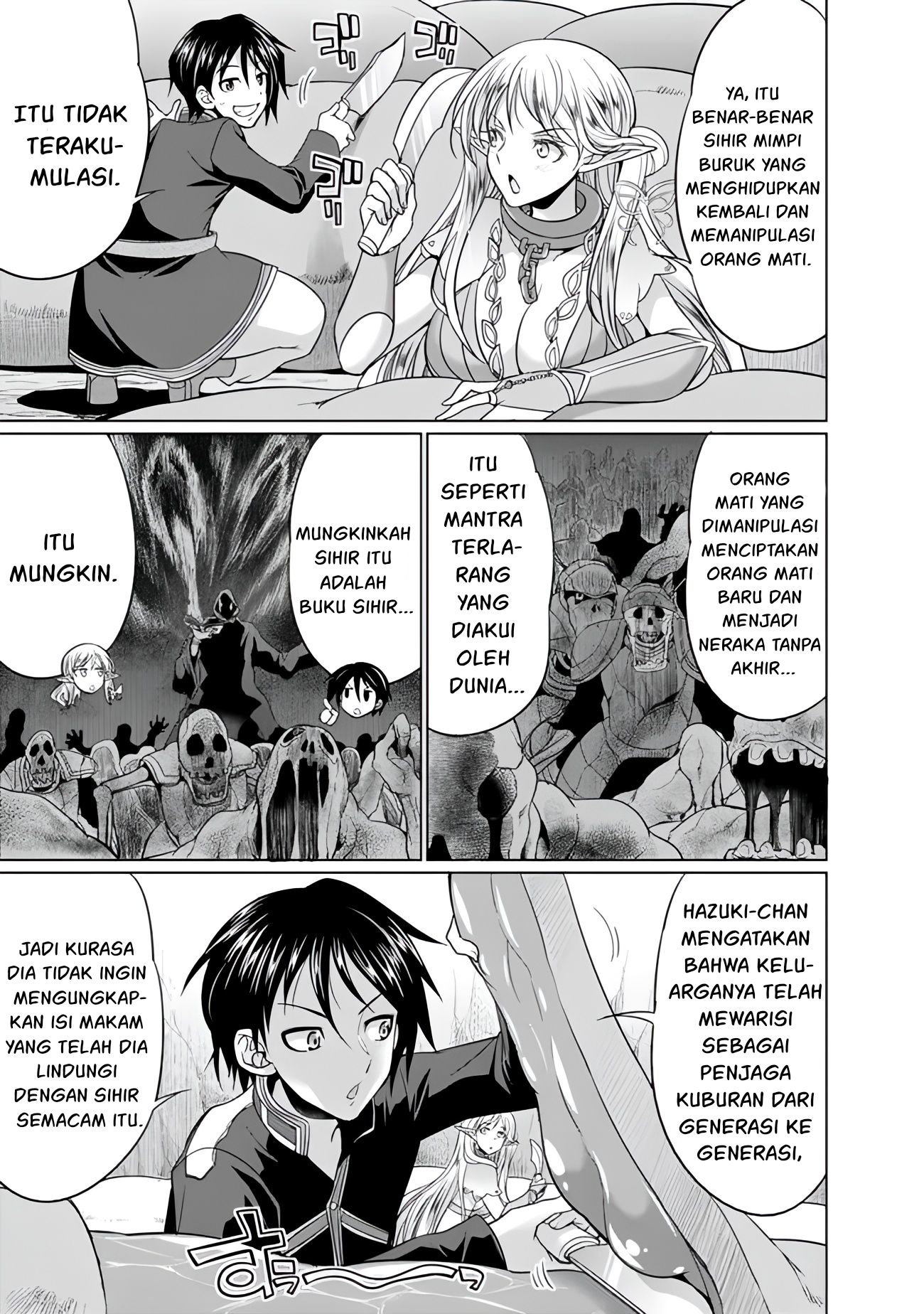 Dungeon Harem Made With Elf Slaves Chapter 3.2 Gambar 3