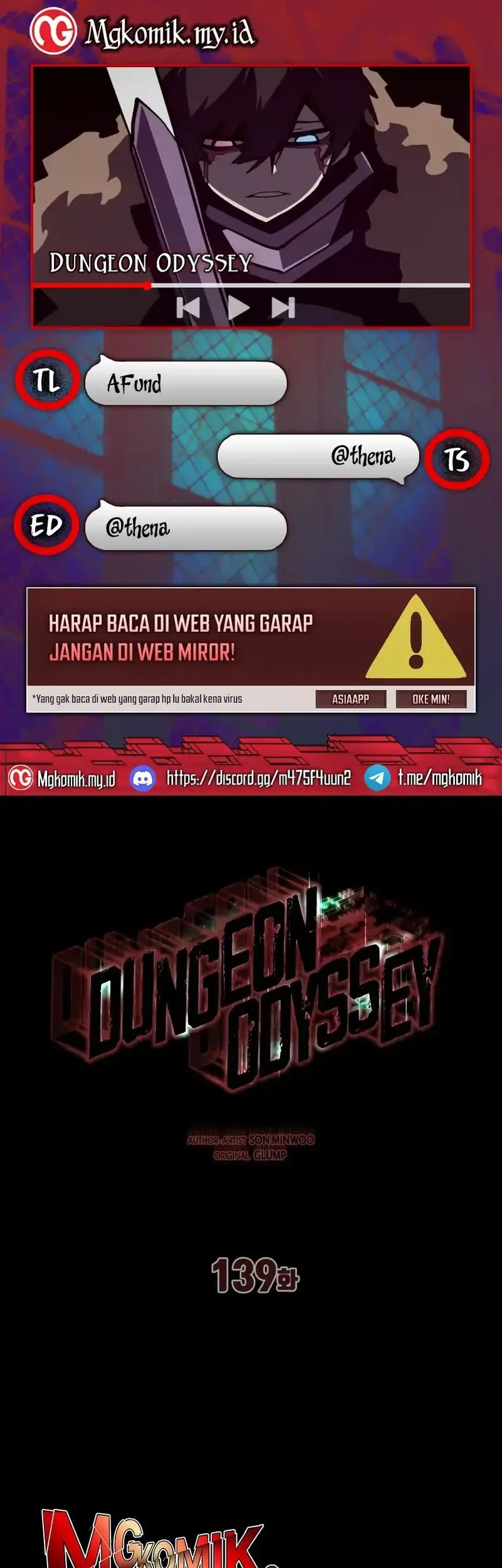Komik Dungeon Odyssey Chapter 139 gambar nomor 1