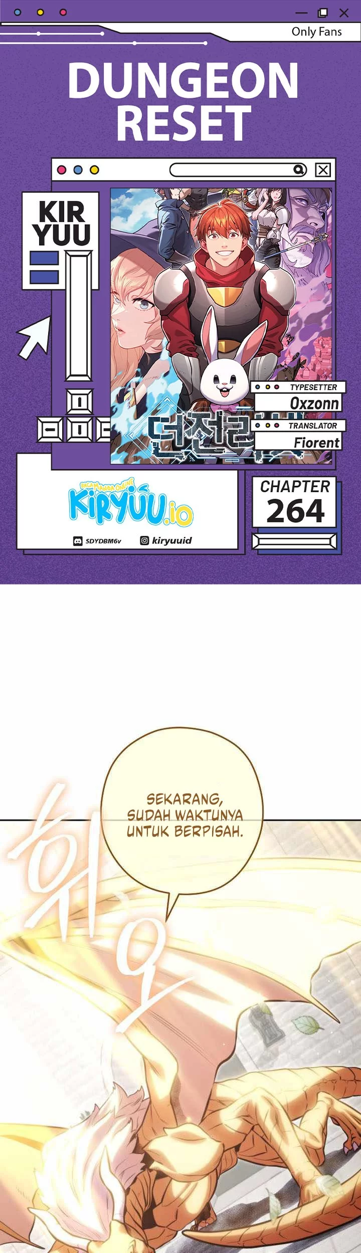 Komik Dungeon Reset Chapter 264 gambar nomor 1