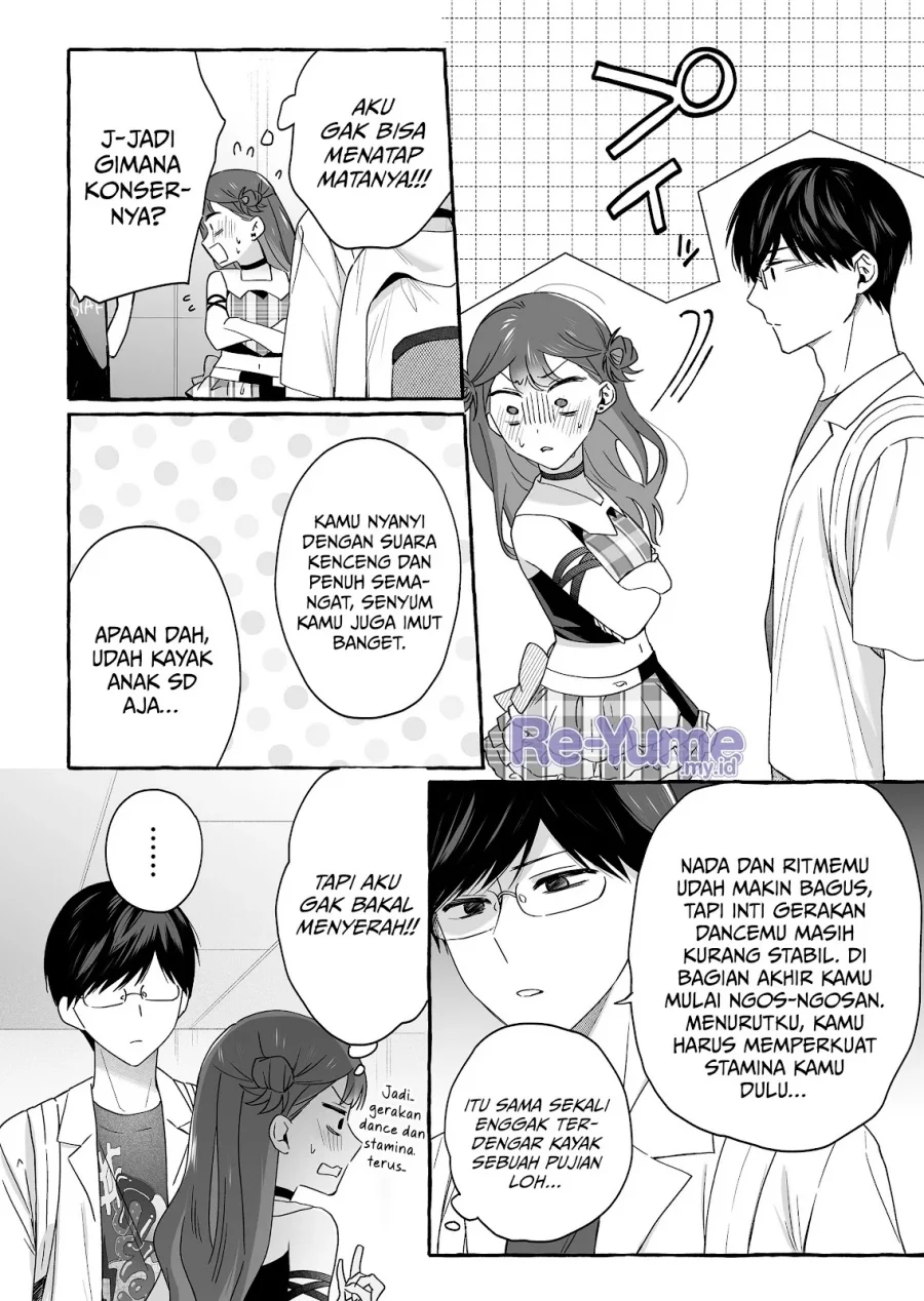 Damedol to Sekai ni Hitori Dake no Fan (Serialization) Chapter 46 Gambar 11
