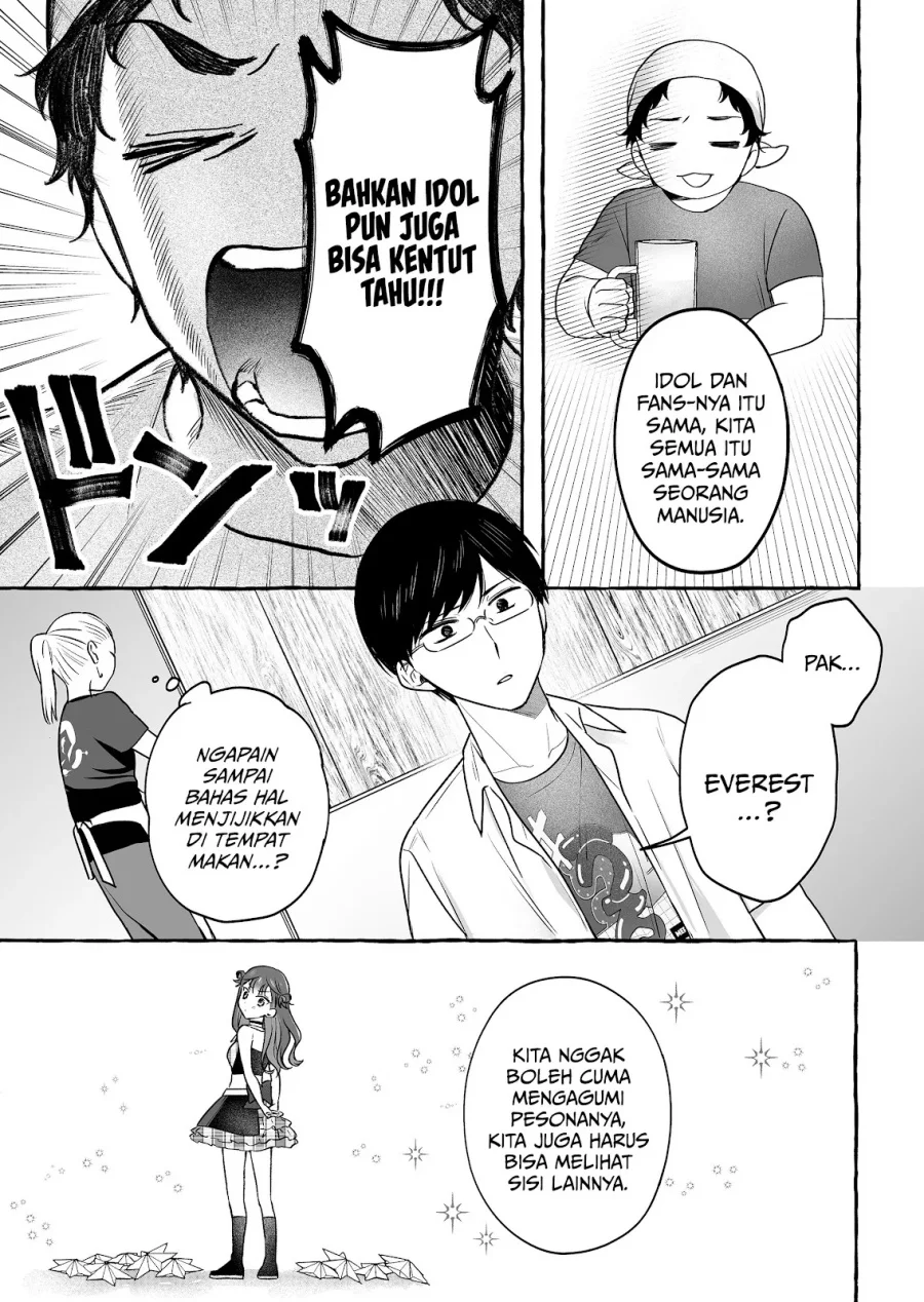 Damedol to Sekai ni Hitori Dake no Fan (Serialization) Chapter 47 Gambar 14