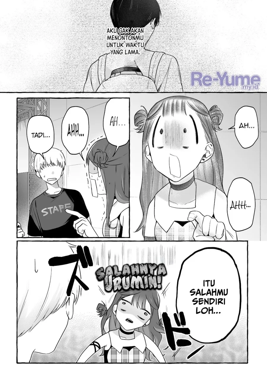 Manga Damedol to Sekai ni Hitori Dake no Fan (Serialization) Chapter 47 gambar nomor 2