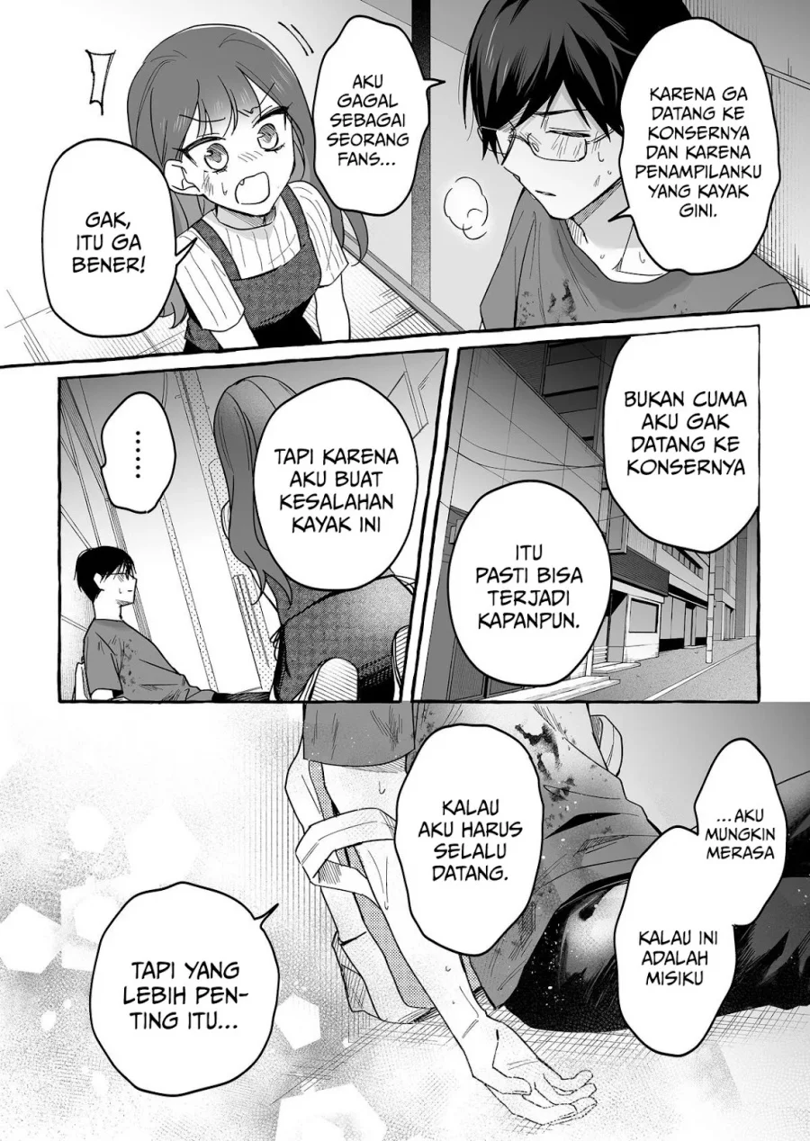 Damedol to Sekai ni Hitori Dake no Fan (Serialization) Chapter 42 Gambar 7