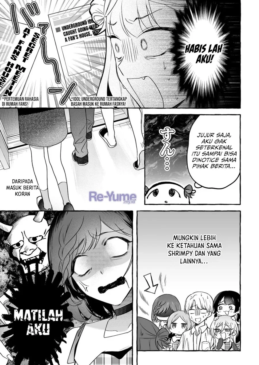 Damedol to Sekai ni Hitori Dake no Fan (Serialization) Chapter 43 Gambar 6