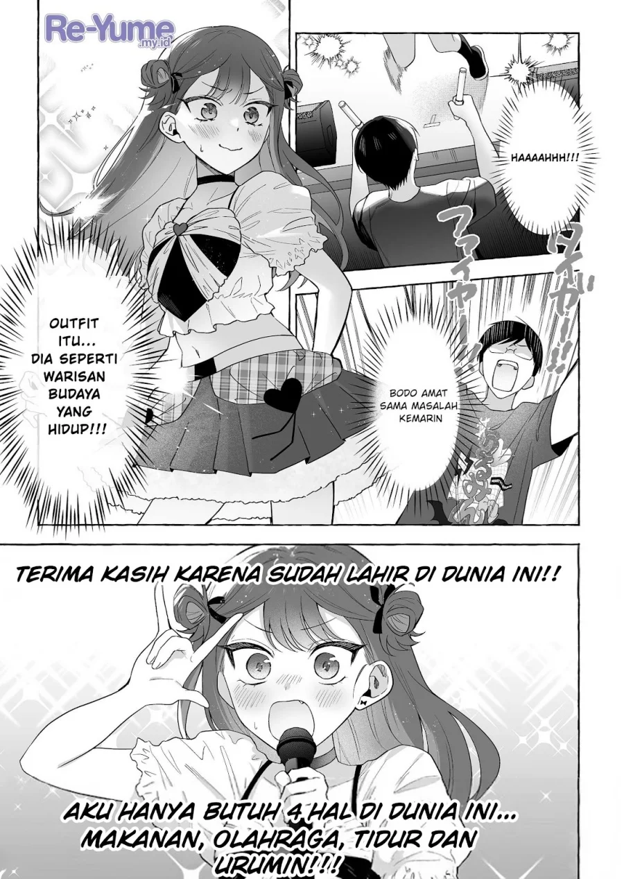 Damedol to Sekai ni Hitori Dake no Fan (Serialization) Chapter 50 Gambar 14