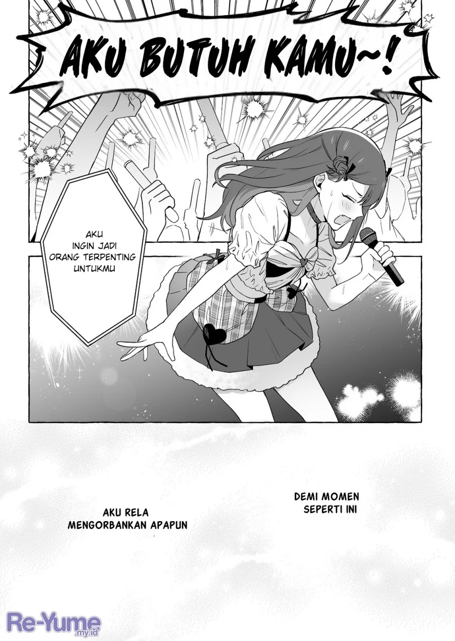 Damedol to Sekai ni Hitori Dake no Fan (Serialization) Chapter 50 Gambar 18