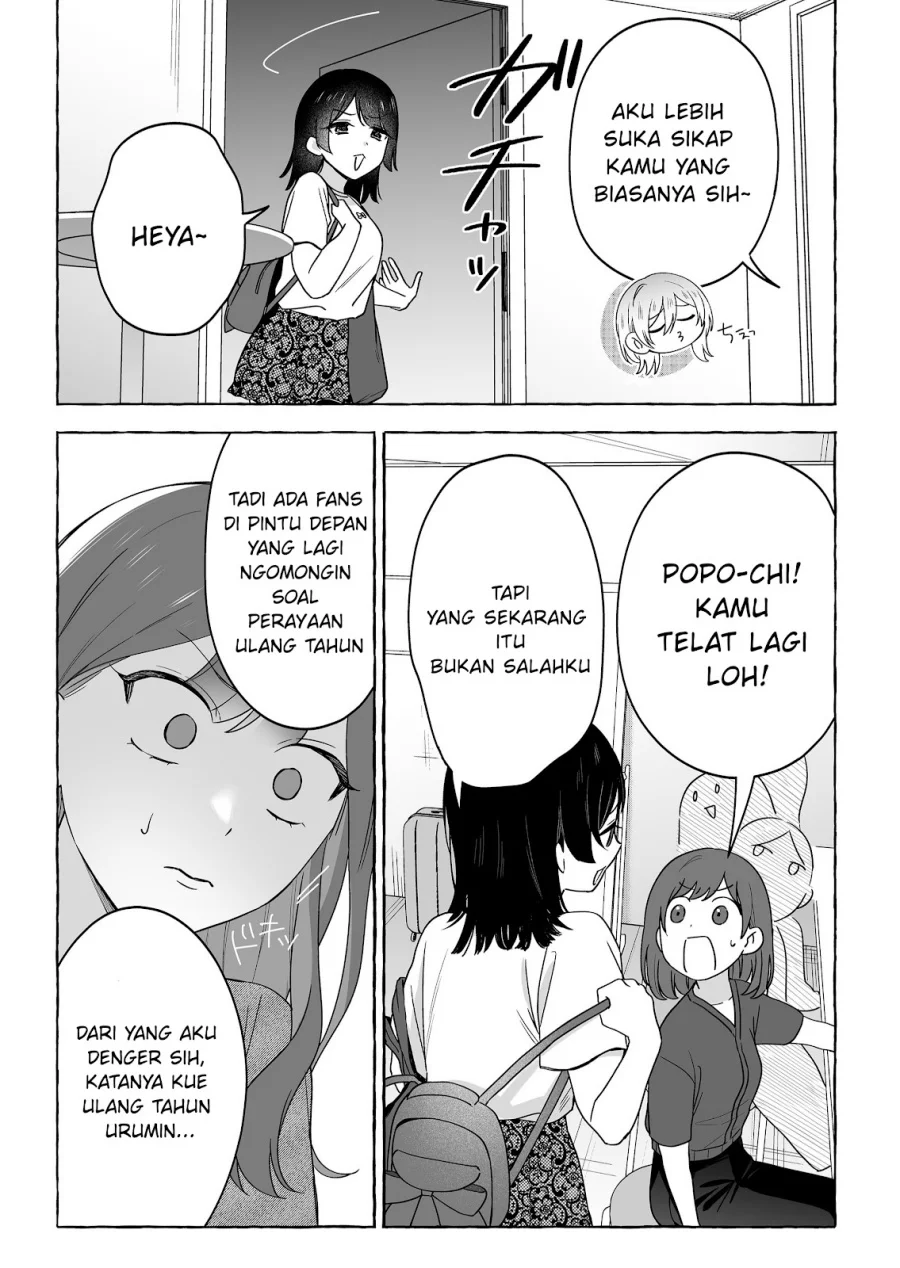 Damedol to Sekai ni Hitori Dake no Fan (Serialization) Chapter 50 Gambar 4