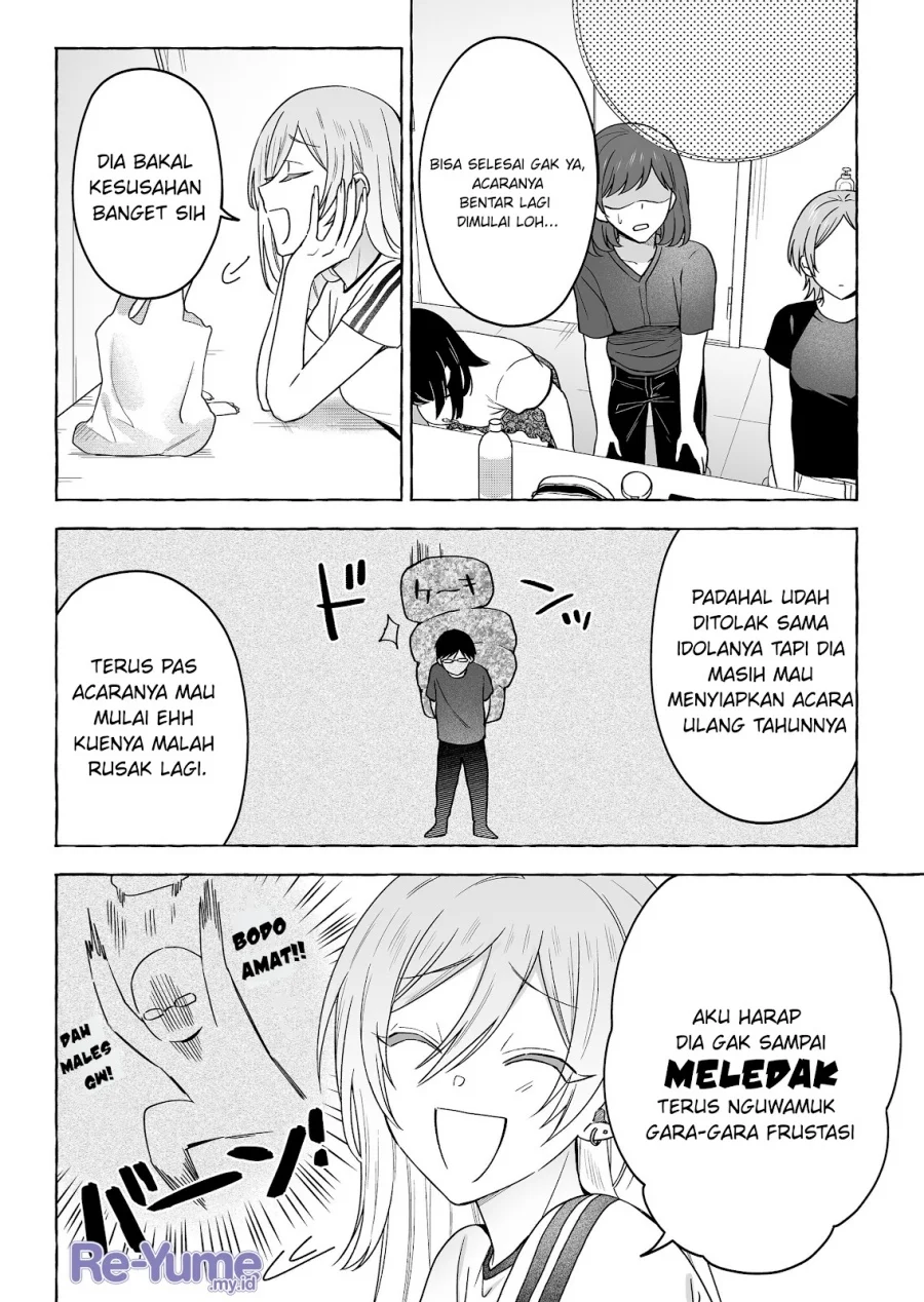 Damedol to Sekai ni Hitori Dake no Fan (Serialization) Chapter 50 Gambar 6