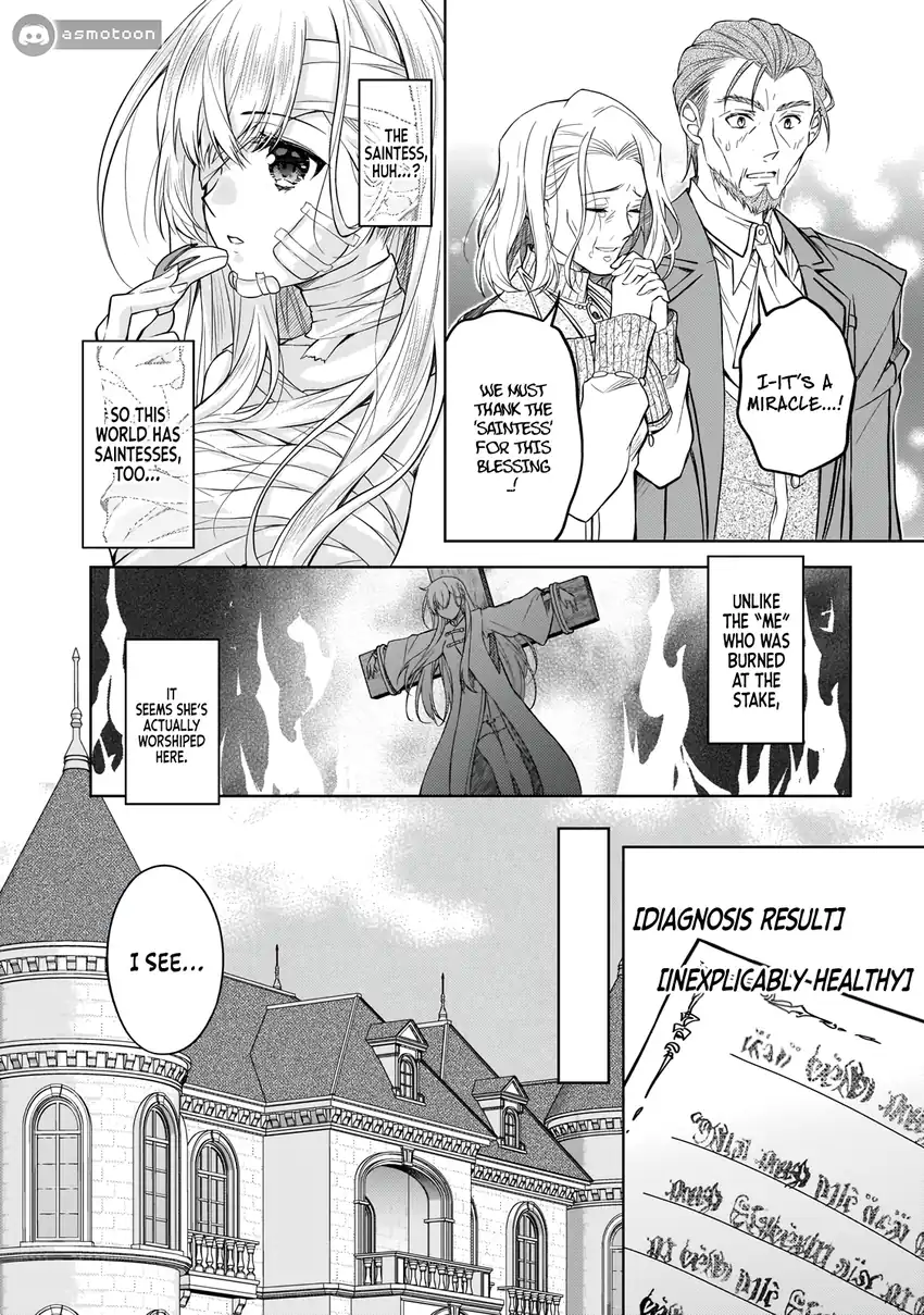 Danzai Sareta Tensei Seijo wa, Akuyaku Reijou no Michi wo Iku! Chapter 1 Gambar 14