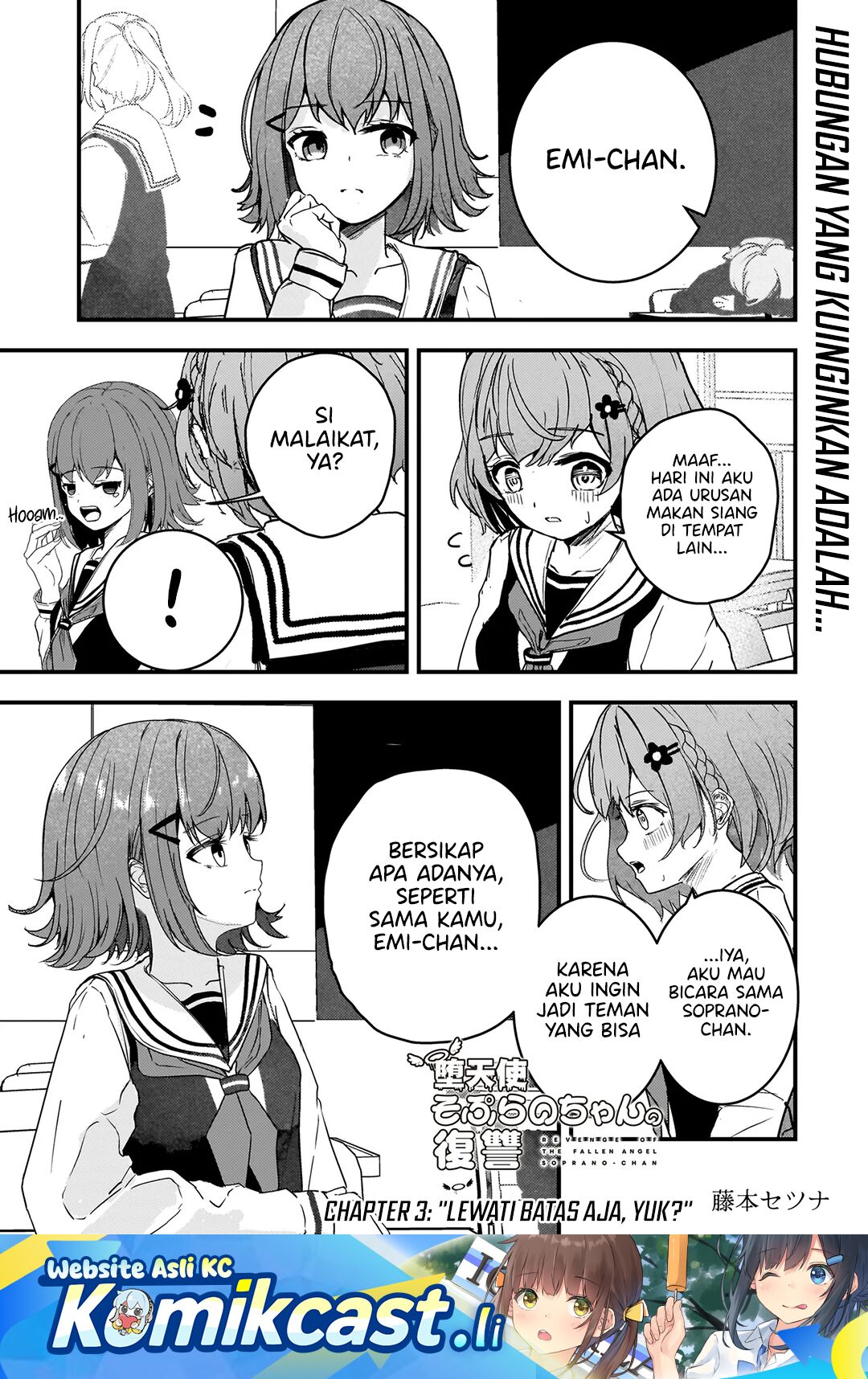Komik Datenshi Soprano-chan no Fukushuu Chapter 3 gambar nomor 1