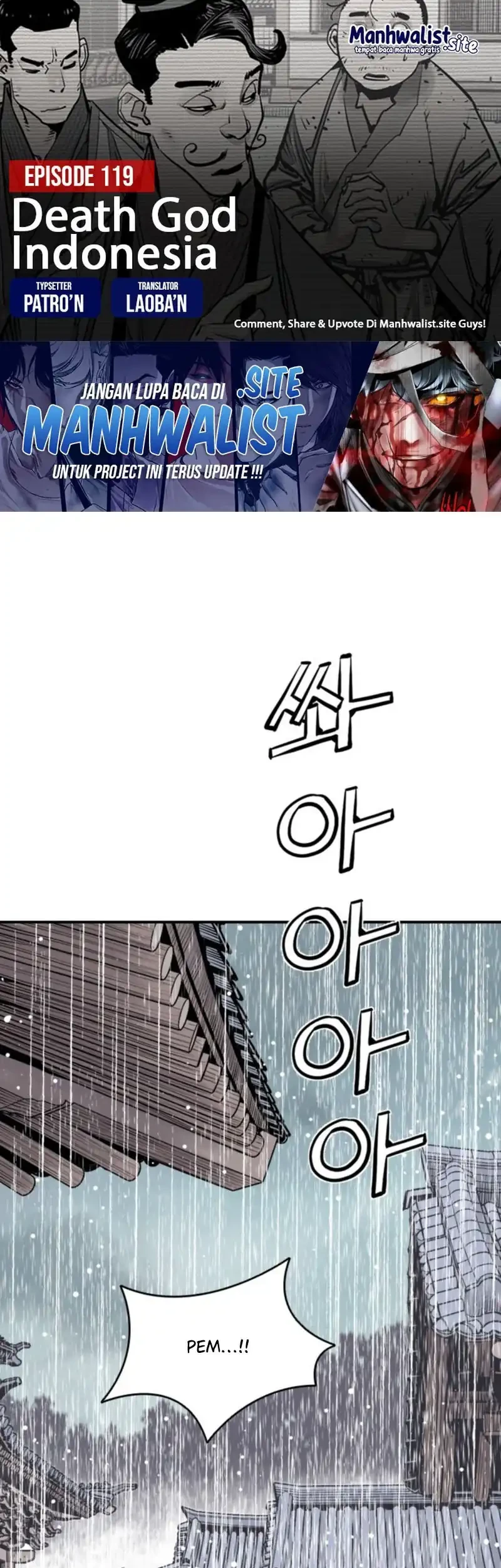 Komik Death God Chapter 119 gambar nomor 1