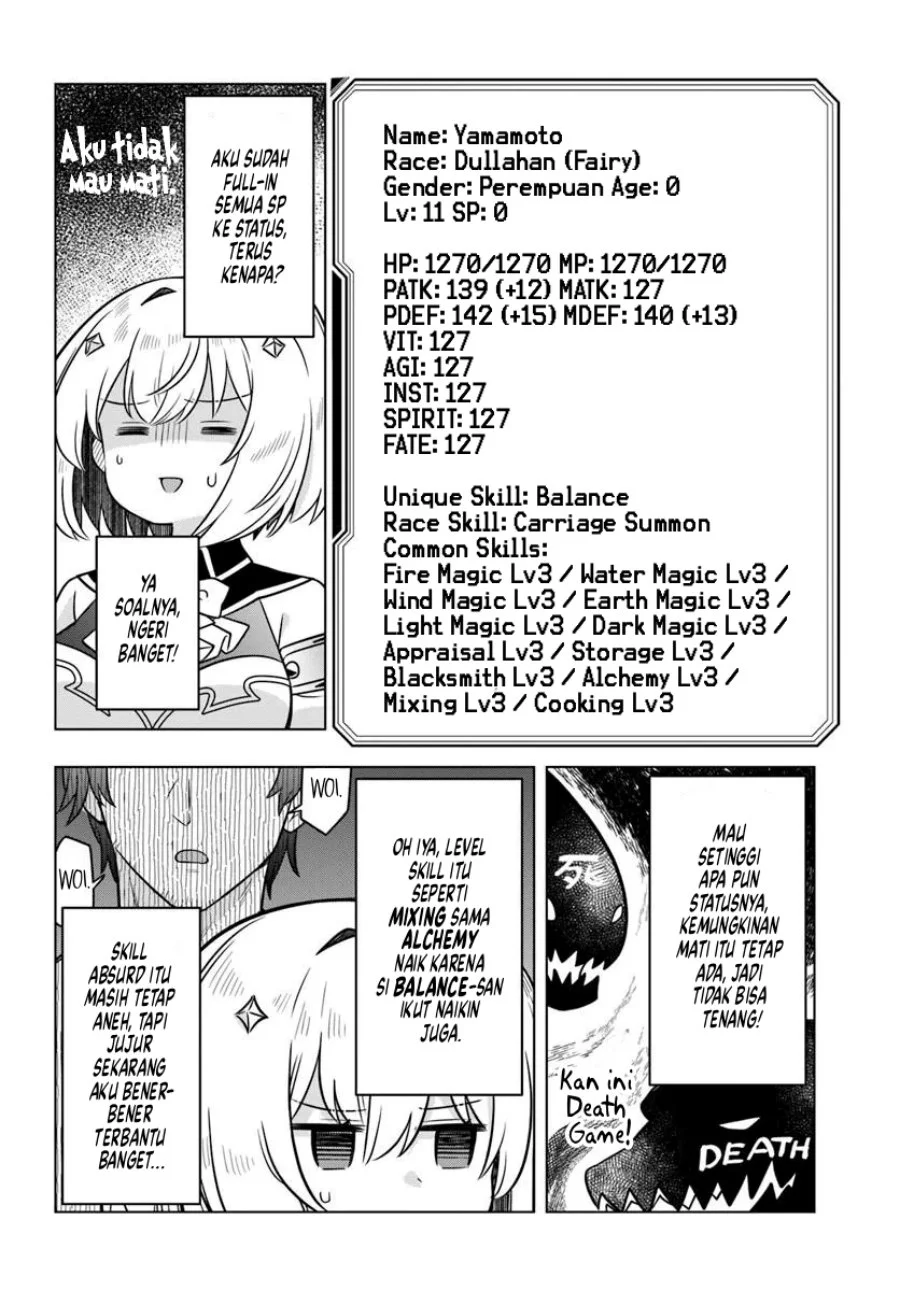 Desugemu ni Makikomareta Yamamoto-san, Kimama ni Gemu Baransu wo Hokai Saseru Chapter 6.1 Gambar 5