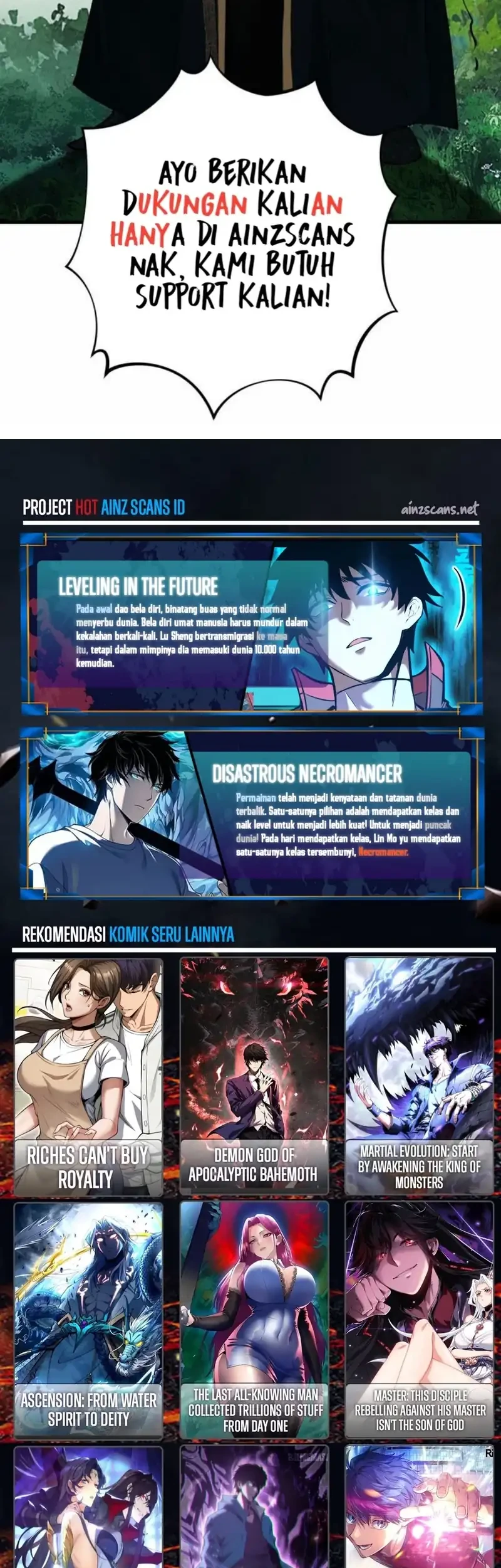 Disastrous Necromancer Chapter 226 Gambar 46