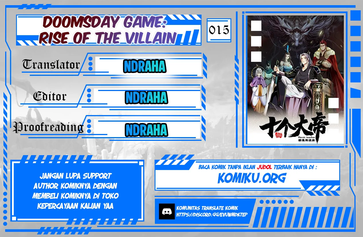 Komik Doomsday Game: Rise of the Villain Chapter 15 gambar nomor 1