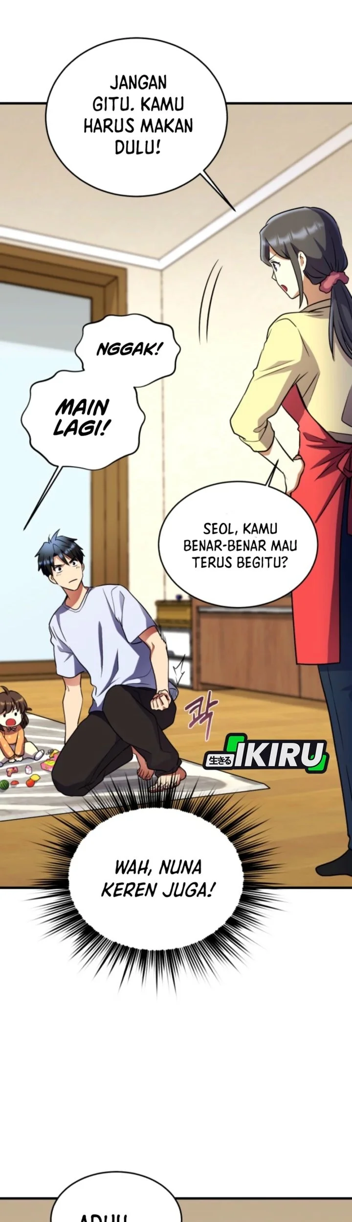 Even the Supreme One Has Never Been a Dad Before Chapter 15 Gambar 71