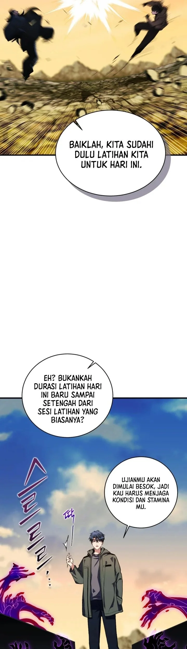 Even the Supreme One Has Never Been a Dad Before Chapter 27 Gambar 29