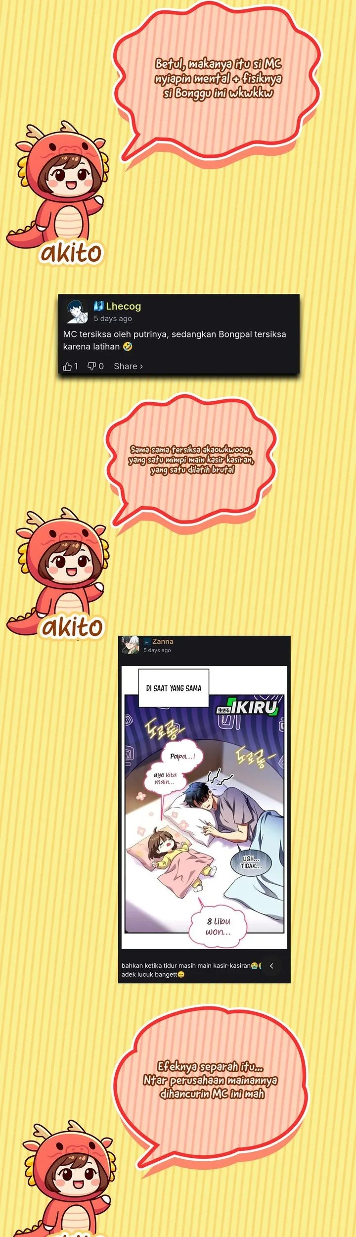 Even the Supreme One Has Never Been a Dad Before Chapter 23 Gambar 76