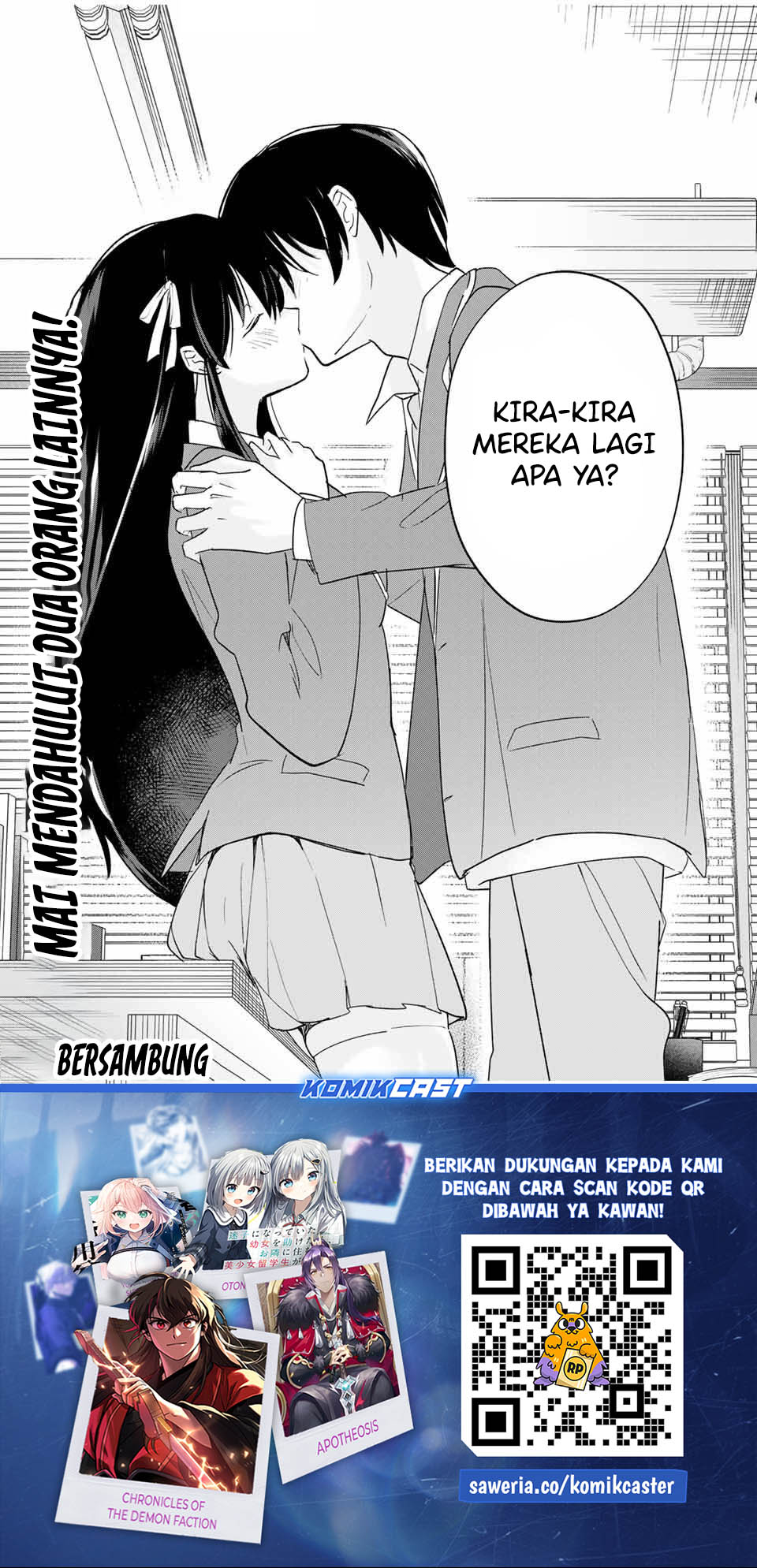 Eiyuu to Majo no Tensei Rabu Kome Chapter 17 Gambar 18