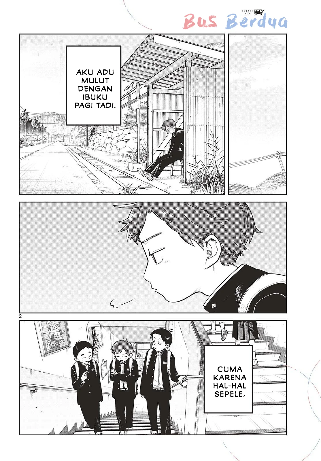 Manga Futari Bus Chapter 11 gambar nomor 2