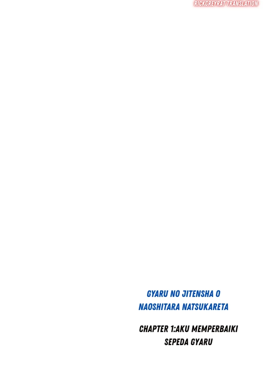 Gyaru no Jitensha o Naoshitara Natsukareta Chapter 1 Gambar 6