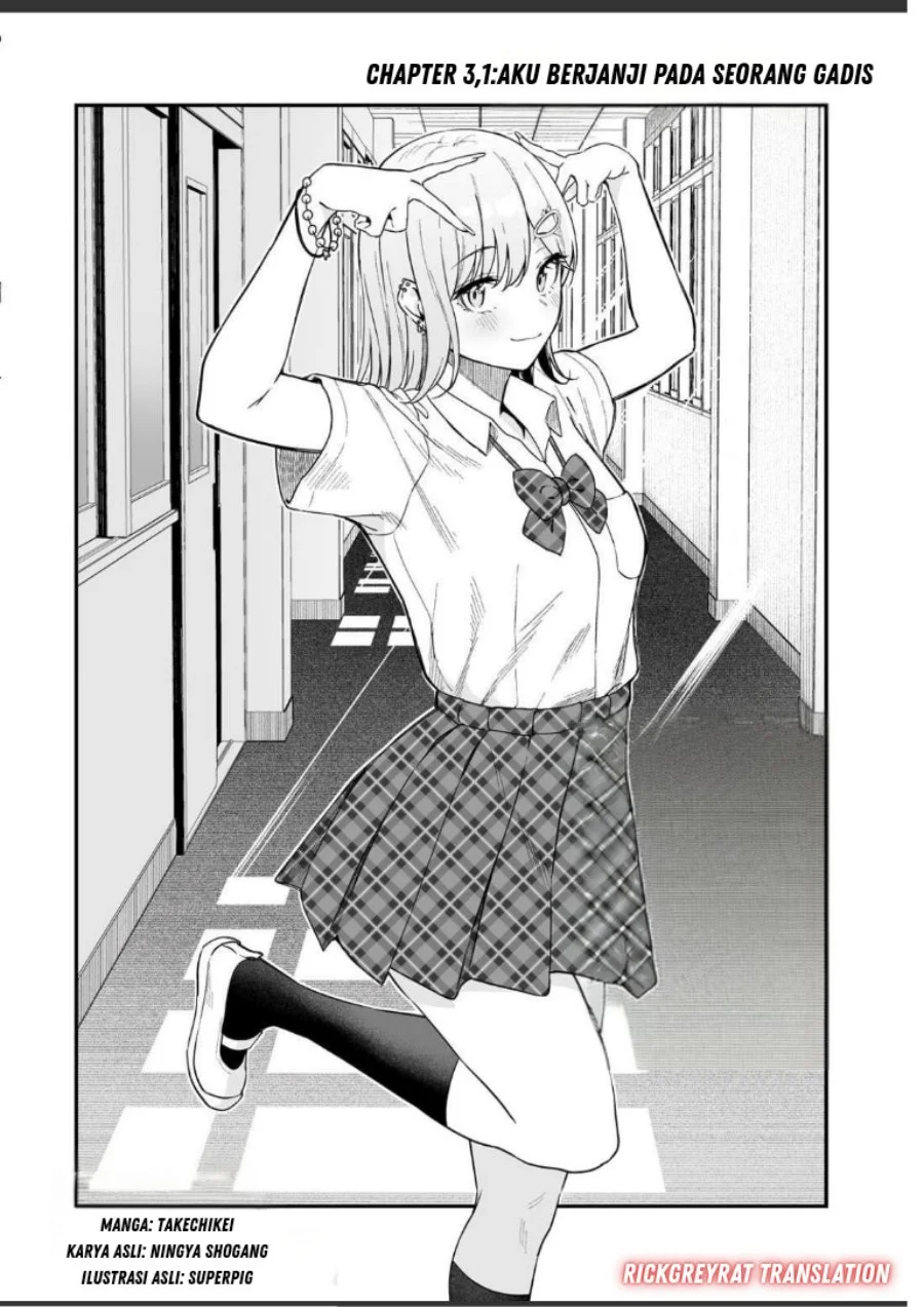 Gyaru no Jitensha o Naoshitara Natsukareta Chapter 3.1 Gambar 3