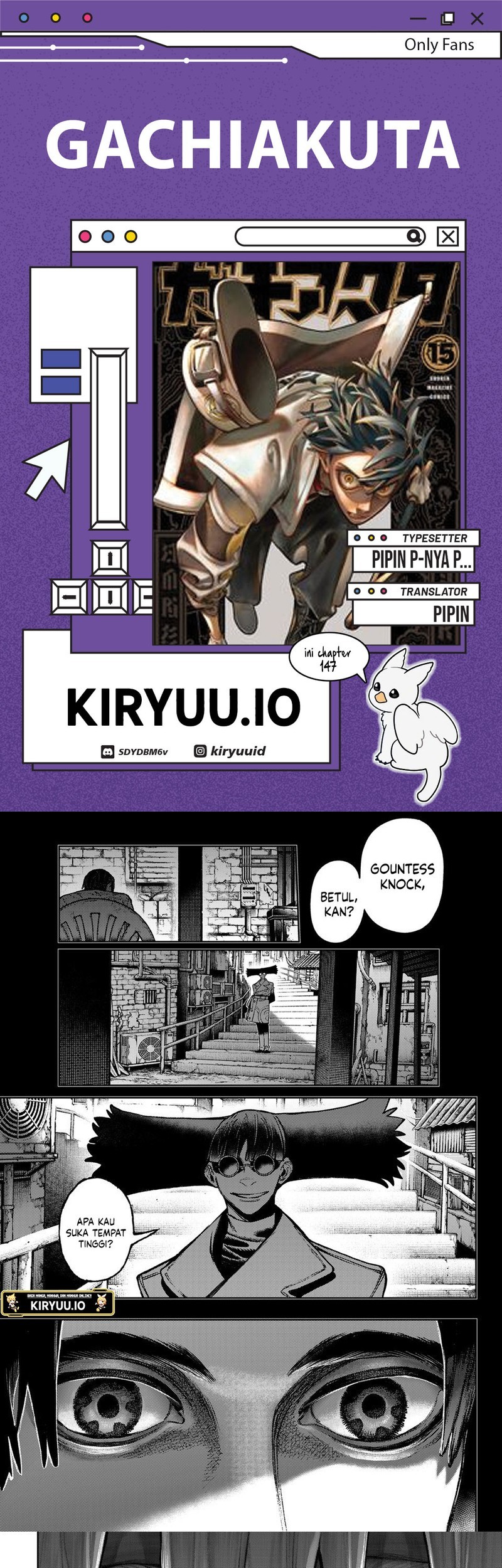 Komik Gachiakuta Chapter 147 gambar nomor 1