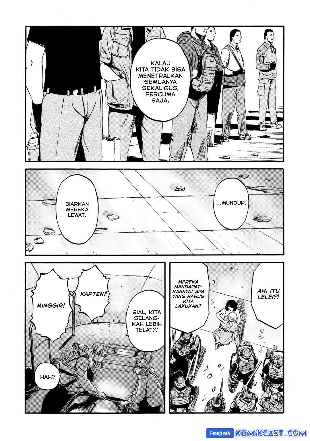 Gate – Jietai Kare no Chi nite Kaku Tatakeri Chapter 140 Gambar 14