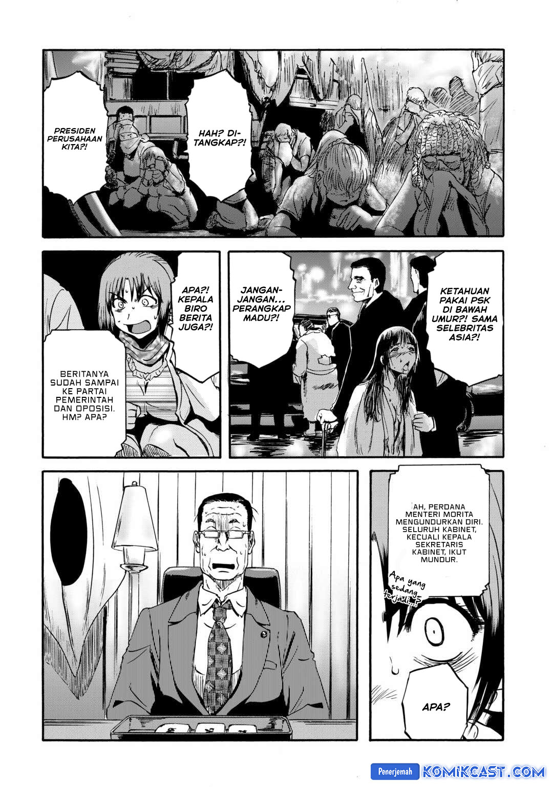 Gate – Jietai Kare no Chi nite Kaku Tatakeri Chapter 140 Gambar 24