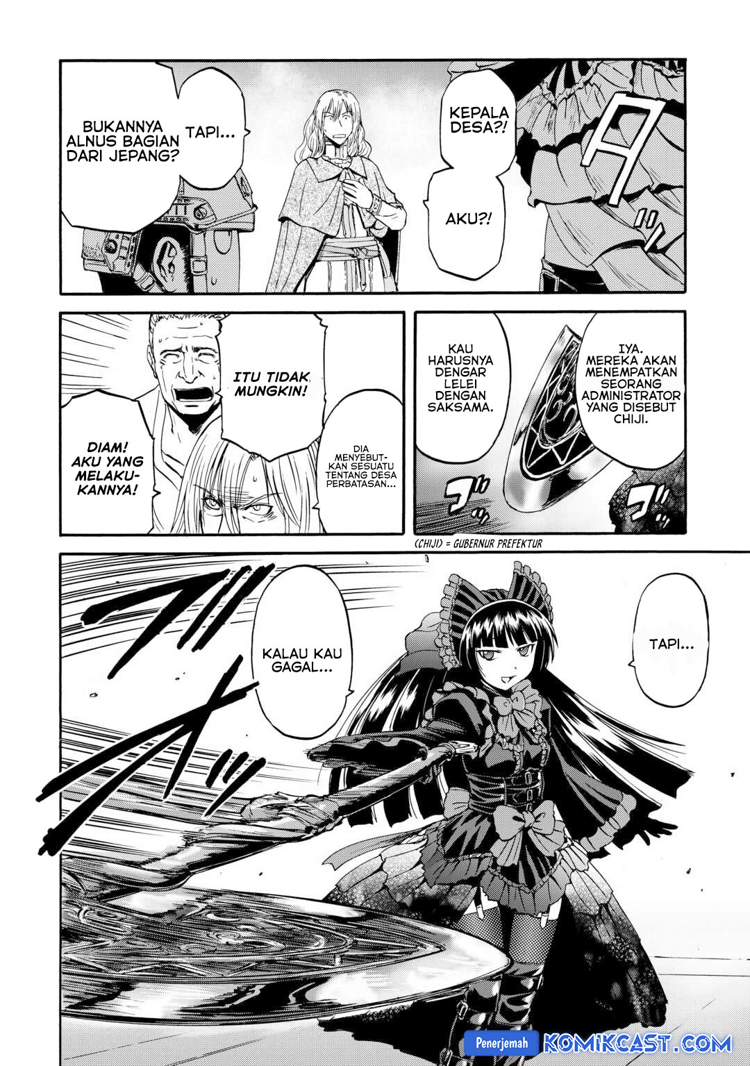 Gate – Jietai Kare no Chi nite Kaku Tatakeri Chapter 140 Gambar 36